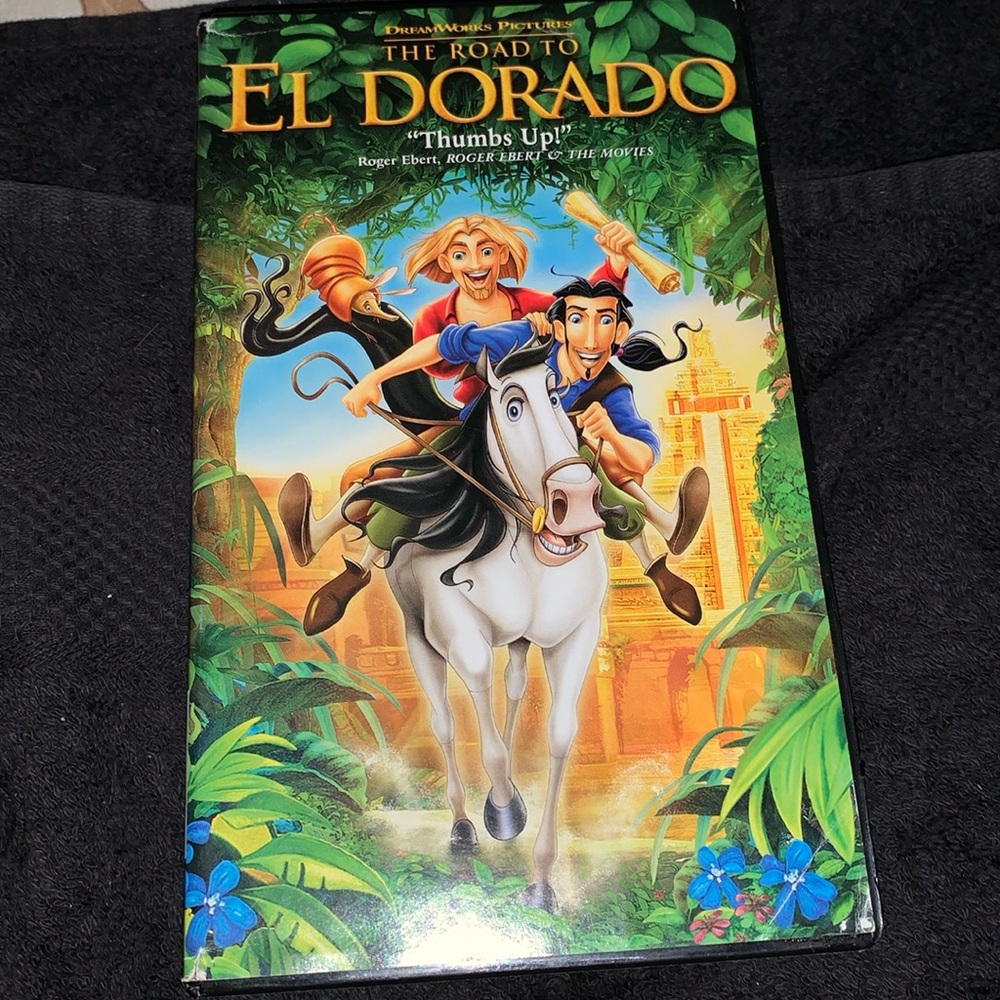 The Road to EL DORADO VHS
